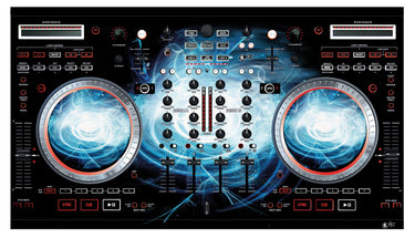 Numark NS 6 Skin Black Hole